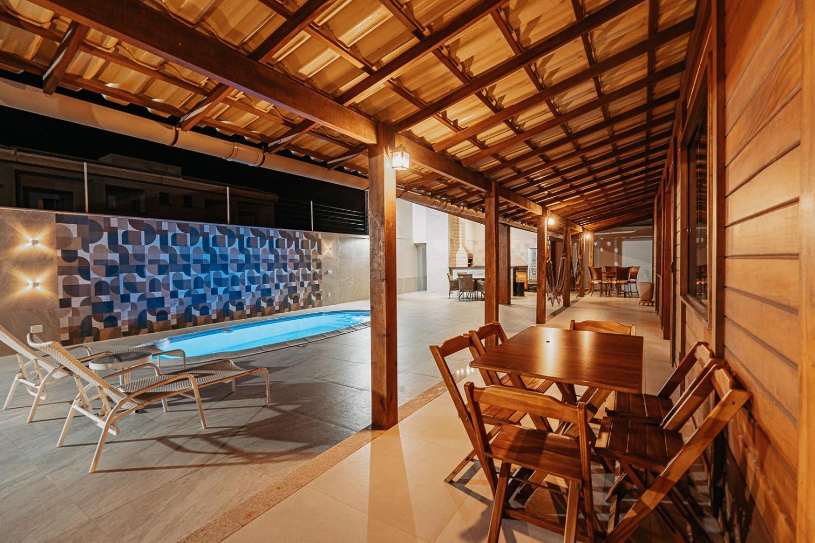 Casadecastelhanos, Quadra Do Mar De Castelhanos, 4 Suites Com Ar, Churrasqueira, Piscina, Hidromassagem, Cozinha Integrada Gourmet Ideal Para Familia E Amigos Аншиета Экстерьер фото